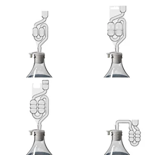 Ø28/32 mm demijohn stopper with a closure – photo 4