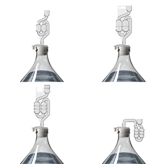 Ø40/43 mm demijohn stopper with a closure – photo 4
