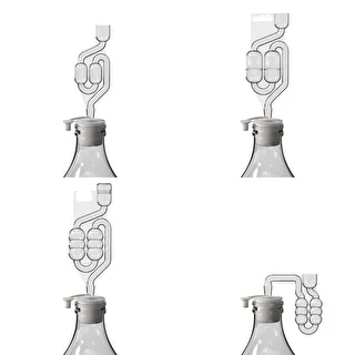 Ø37/41 mm demijohn stopper with a closure – photo 4