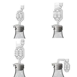 Ø50/54 mm demijohn stopper with a closure – photo 4