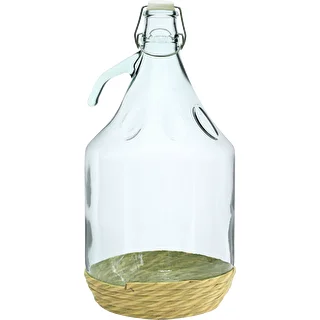 5l wicker wrapped swing top cap carboy / gallon "Dama" – photo 1