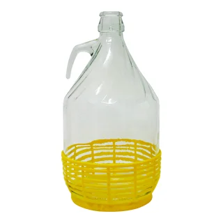 5l glass carboy / gallon with handle "Dama"
