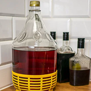 5l glass carboy / gallon with screw cap "Dama" – photo 4