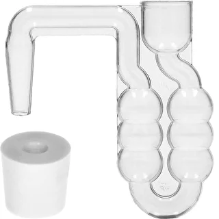 5 L Lady demijohn with a screw cap, plastic basket, stopper and horizontal airlock – a set of 4 pcs – photo 8