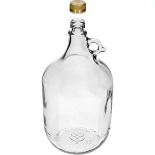 Dama 5 L with screw cap, stopper, and fermentation airlock – set of 4 – photo 3