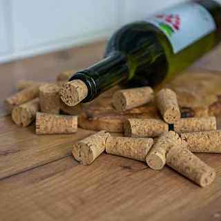 Natural tapered cork Ø14/19mm , agglomerate , 100pcs. – photo 4
