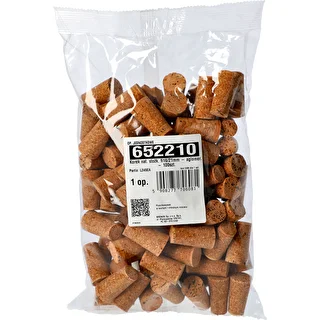 Natural tapered cork Ø16/21mm , agglomerate , 100pcs. – photo 3