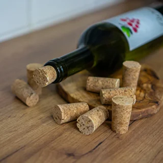 Natural tapered cork Ø16/21mm , agglomerate , 50pcs. – photo 4