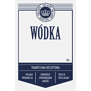 Self-adhesive labels, 60x90 mm, for bottles, vodka, 3 patterns – photo 5