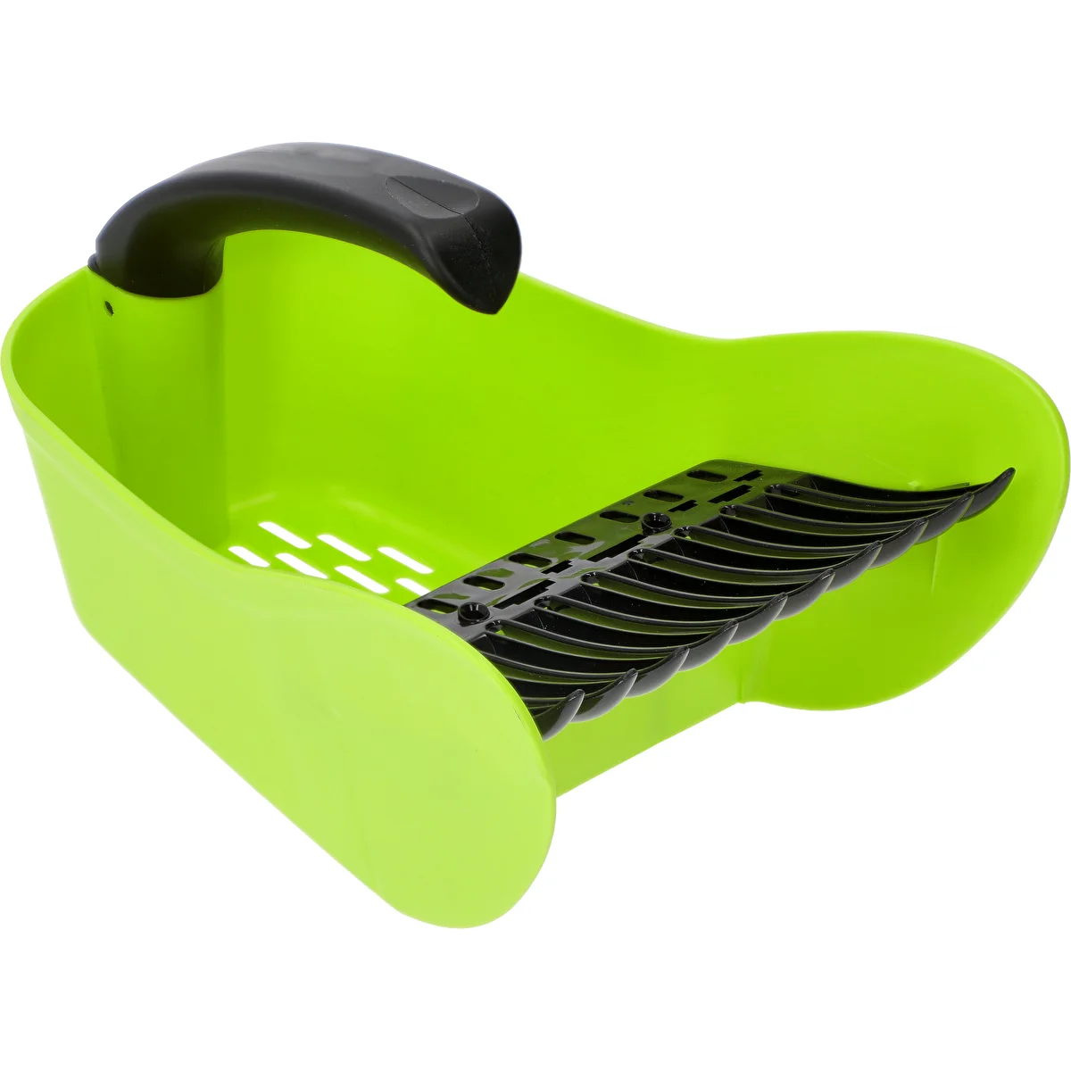 Small fruit picker - green, plastic