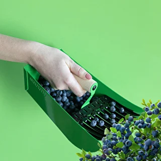 Small fruit picker, metal green – photo 7