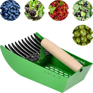 Small fruit picker, metal green – photo 2