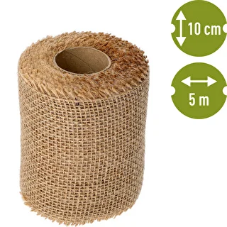 Jute tape 10 cm / 5 m – photo 4