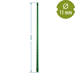 PE-coated steel pole 1,25mx11mm – photo 2