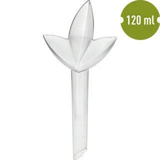 Plant irrigator - leaf transparent, 120 ml – photo 2