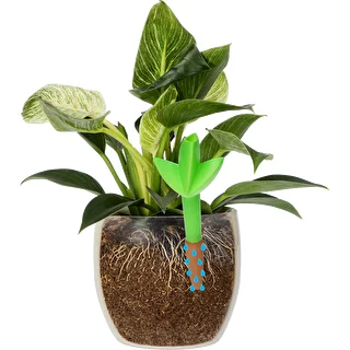 Plant irrigator - leaf green with ceramic spike, 120 ml – photo 6