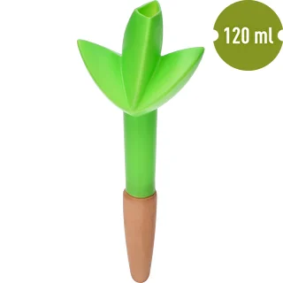 Plant irrigator - leaf green with ceramic spike, 120 ml – photo 2