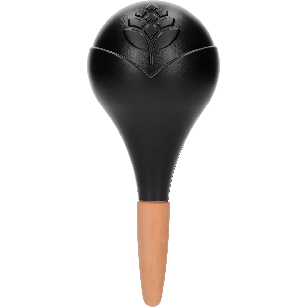Plant watering globe, matt black, with a ceramic spike, 400 ml