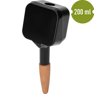 Plant irrigator - black box with ceramic spike, 200 ml – photo 2
