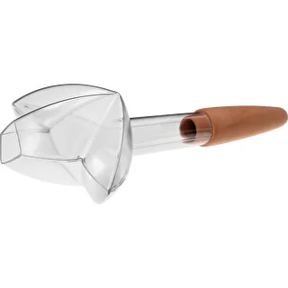 Plant irrigator - leaf transparent with ceramic spike, 120 ml – photo 4