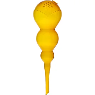 Triple Watering Globe (Three-Chamber), Transparent Yellow, 600 ml – photo 1