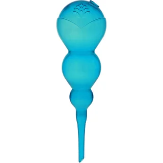 Triple Watering Globe (Three-Chamber), Transparent Blue, 600 ml – photo 1
