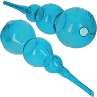 Triple Watering Globe (Three-Chamber), Transparent Blue, 600 ml – photo 2