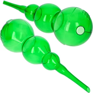 Triple Watering Globe (Three-Chamber), Transparent Green, 600 ml – photo 2