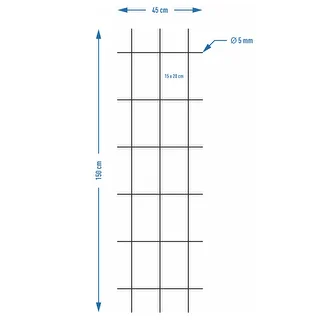 Plant Support - Garden Trellis 150 x 45 cm 3 pcs – photo 7