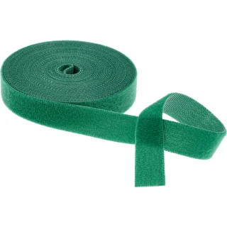 Garden Velcro Plant Tie Tape, Light Green, 15 mm x 5 m