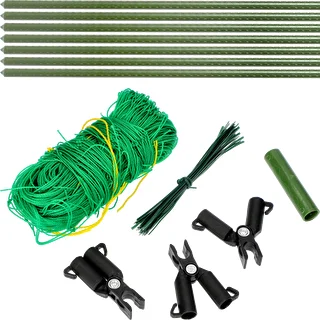 A-Frame plant support with trellis netting (stakes , netting , connectors) – photo 2