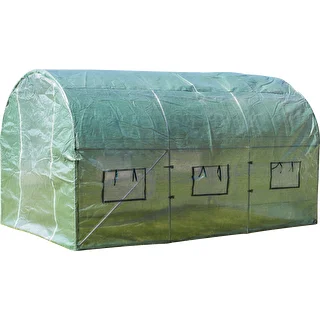 Backyard greenhouse (plastic) 2x4.5x2 m – photo 2