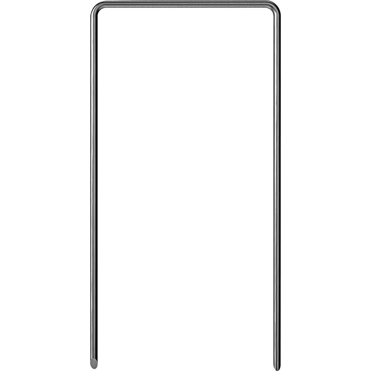 Nonwoven crop cover pins, U-shaped, steel - 100 pcs
