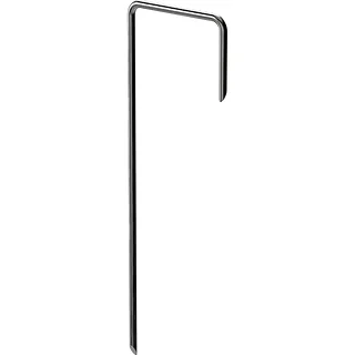 Nonwoven crop cover pins, L-shaped, steel - 100 pcs – photo 3