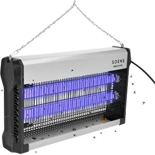 Insect trap UVA lamp, 40W, silver – photo 3