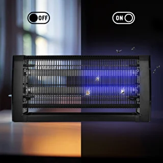 Insect trap UVA lamp, 20W, black – photo 8