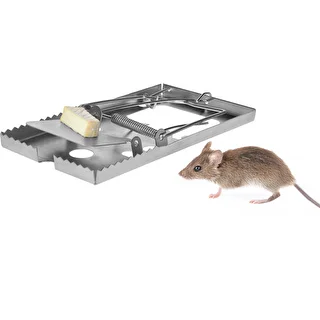 Mouse trap - metal silver – photo 2