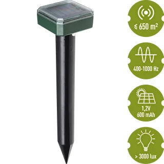 Mole repellent powered with a solar battery – photo 6