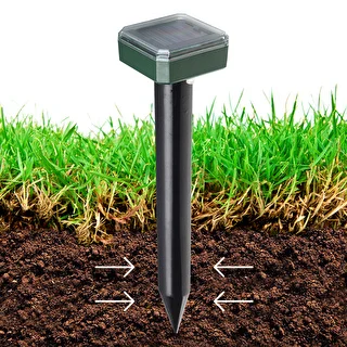 Mole repellent powered with a solar battery – photo 5