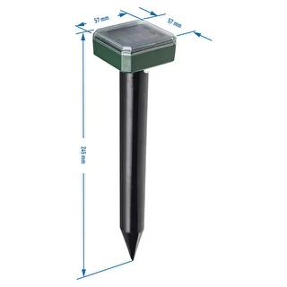 Mole repellent powered with a solar battery – photo 8