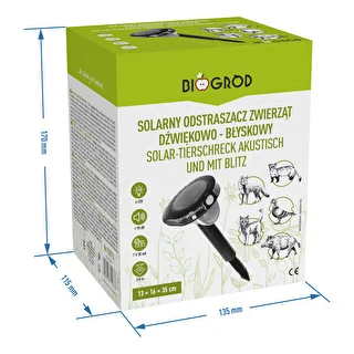 Solar sonic/flash animal repeller – photo 10