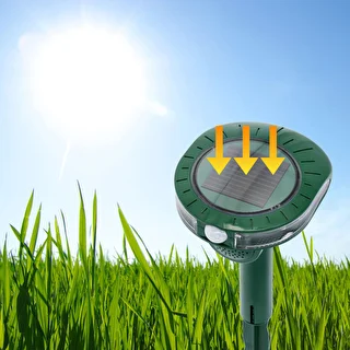 Solar sonic/flash animal repeller – photo 11