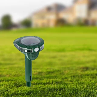 Solar sonic/flash animal repeller – photo 13