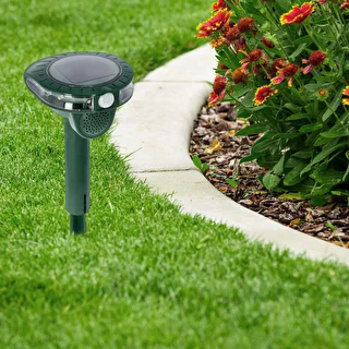Solar sonic/flash animal repeller – photo 14