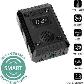 Marten and Rodent Repeller for Cars and Indoor Spaces (Ultrasonic + LED) – photo 2