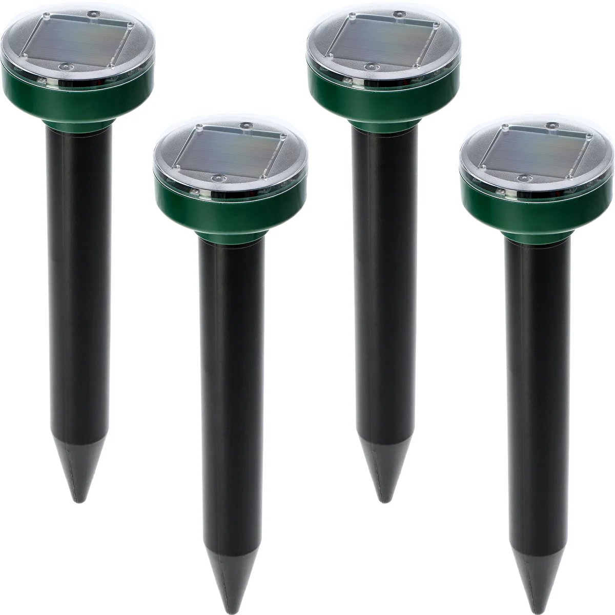 Solar Mole Repeller – effective, safe, and humane garden protection, 4-pack