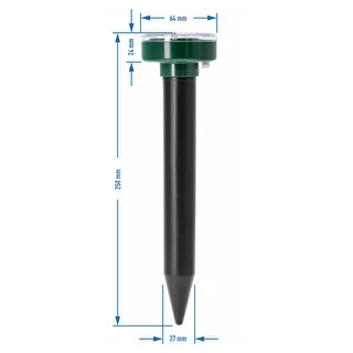 Solar Mole Repeller – effective, safe, and humane garden protection, 4-pack – photo 9