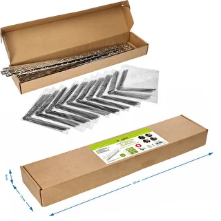 Bird spikes, on metal strip, 10 pcs. – photo 10