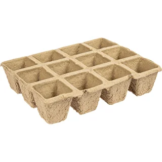 Paper seedling pots 4,5x5x4,5 cm, 30 pcs. – photo 3