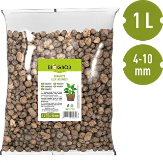 Leca , clay pebbles 4 - 10 mm , 1 L – photo 3